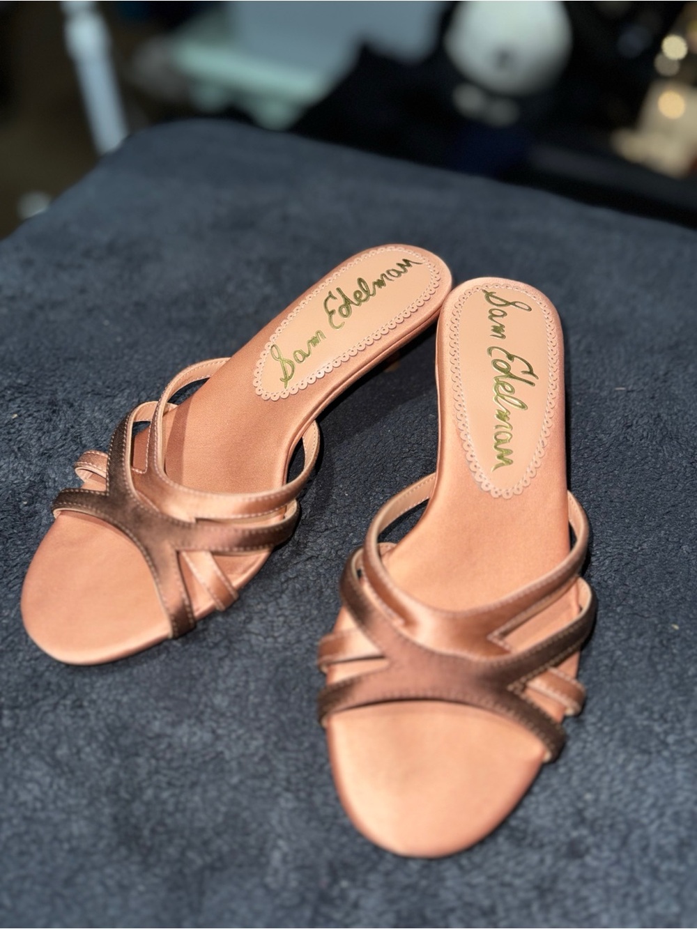 Sam Edelman Women's Camille 2 Heeled Mules
Party Sandals
 Size 5 preloved